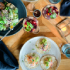 Tiger prawn gratin